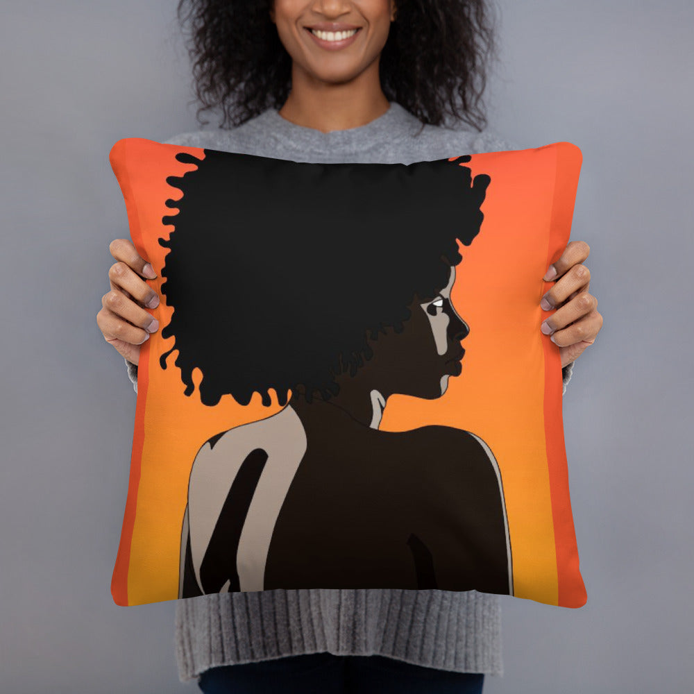 Afro Beauty Pillow