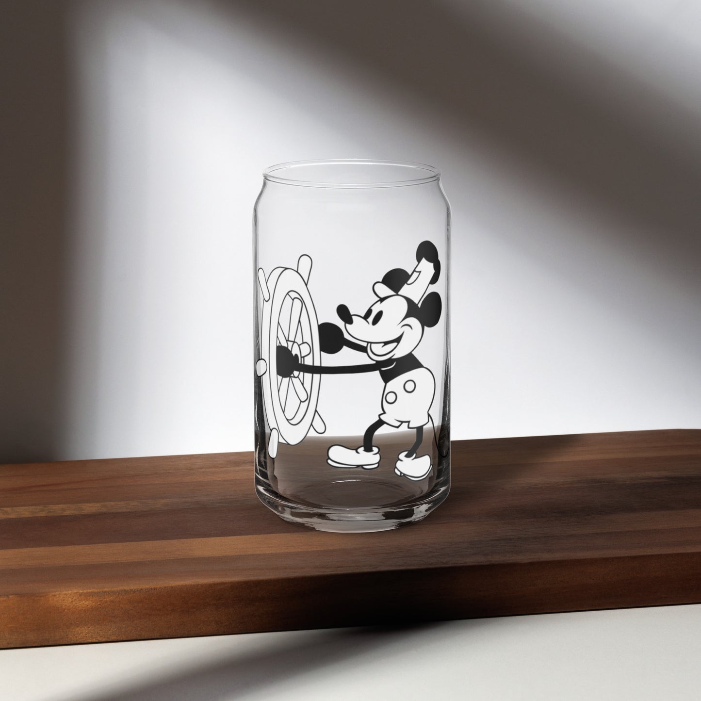 The Mouse Can-shaped glass