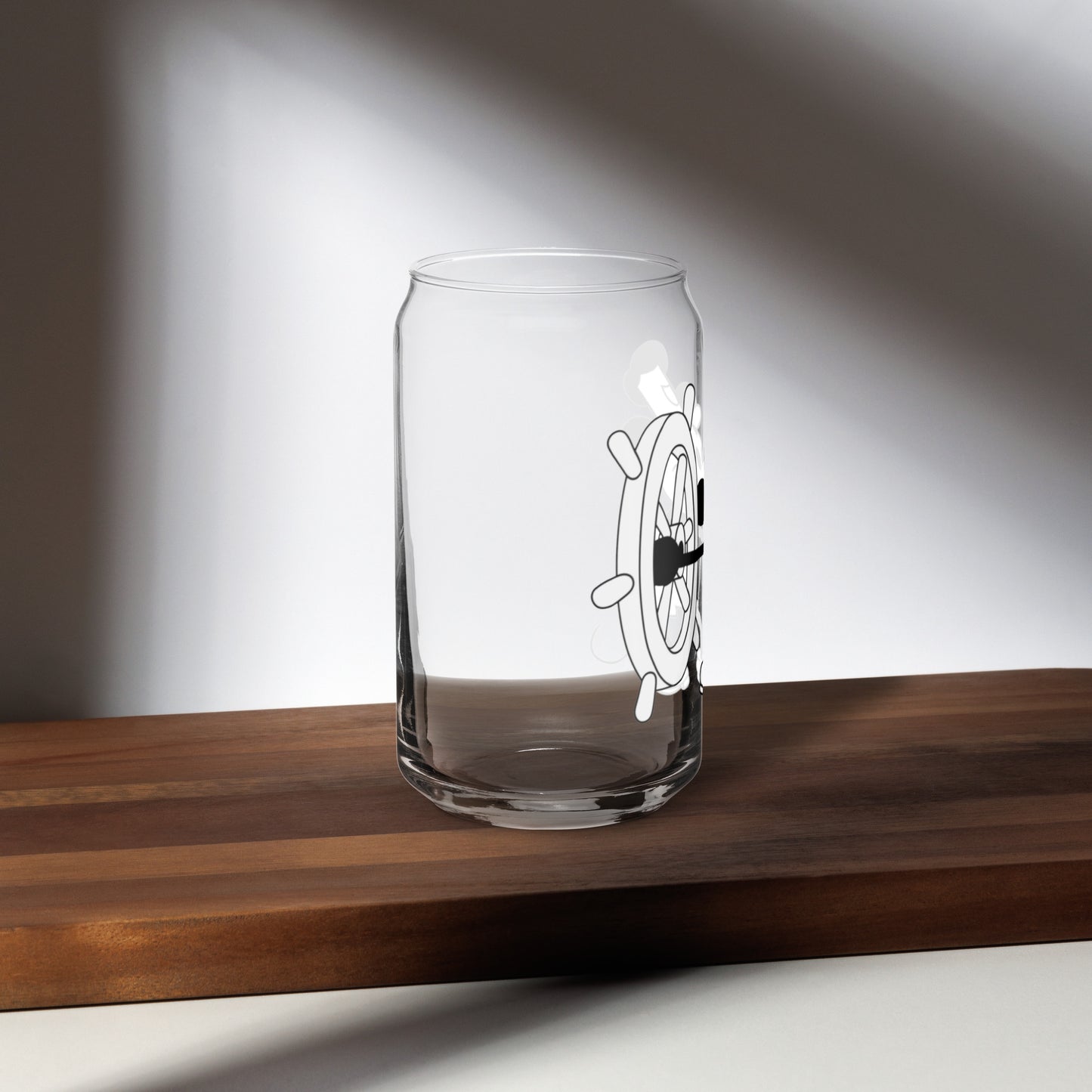 The Mouse Can-shaped glass