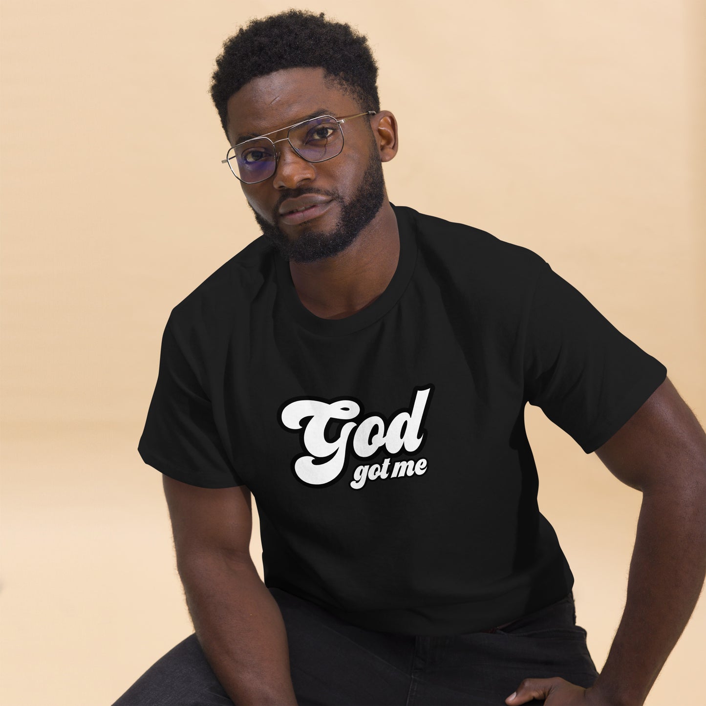 God got me Men's classic tee