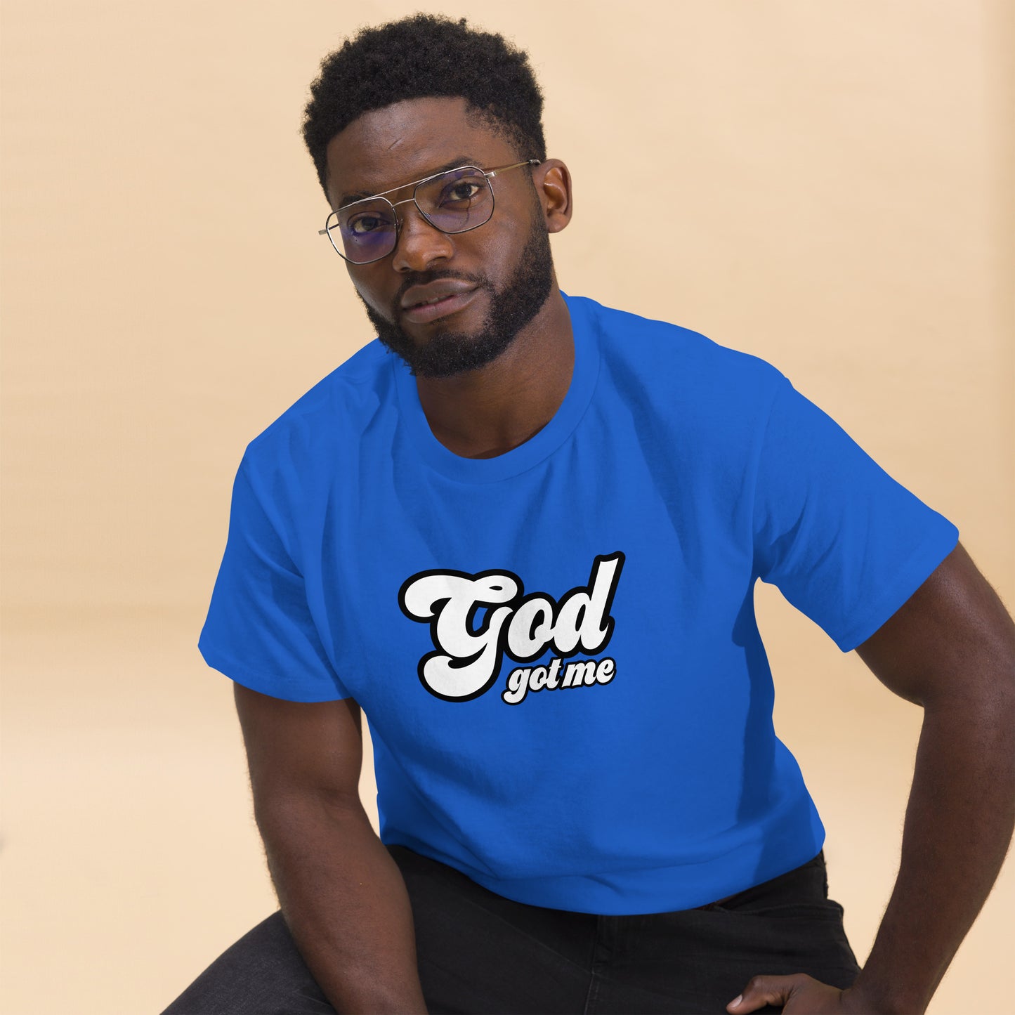 God got me Men's classic tee