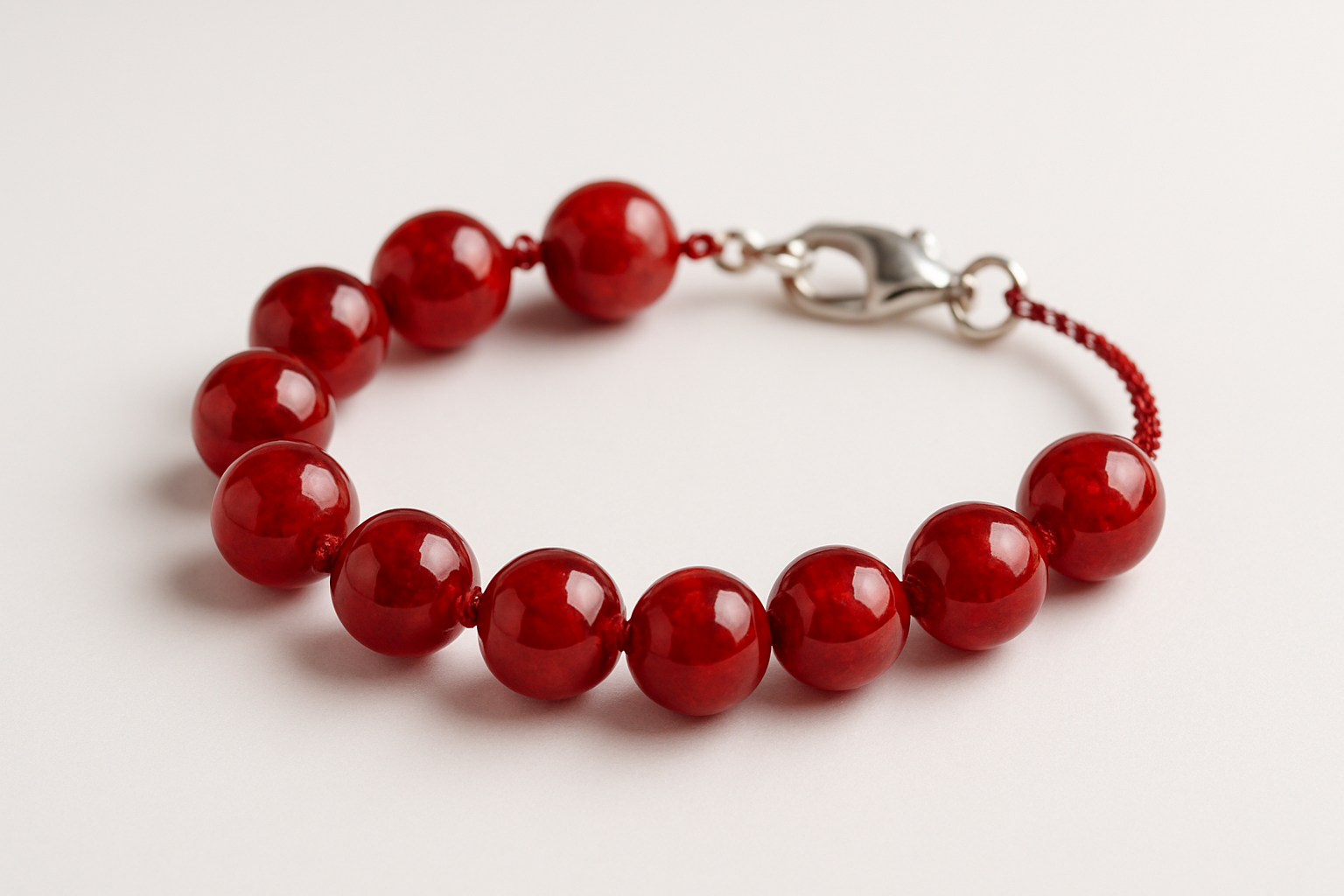 red bracelet
